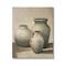 Stupell Industries Clay Plant Pottery Jars Still Life Canvas Wall Art